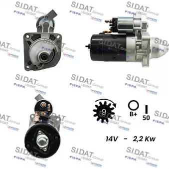 SIDAT S12BH0083A2 - Démarreur