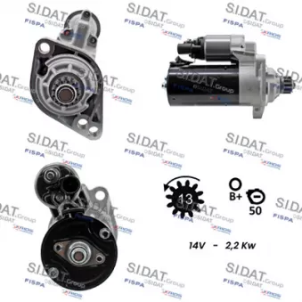 Démarreur SIDAT OEM 02Z911024L