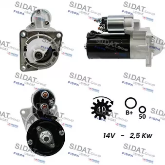 SIDAT S12BH0184A2 - Démarreur