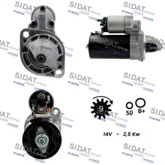 Démarreur SIDAT OEM 58402610