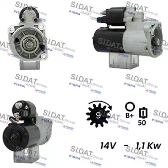 Démarreur SIDAT S12BH0440A2