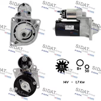 Démarreur SIDAT OEM 52110467