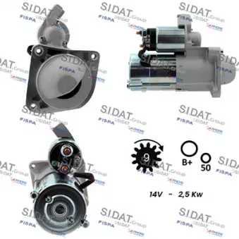 Démarreur SIDAT OEM 551959670