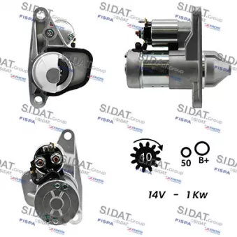 SIDAT S12HT0366 - Démarreur
