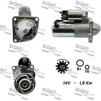 SIDAT S12MH0064A2 - Démarreur