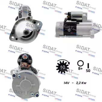 Démarreur SIDAT OEM M2T87072ZT