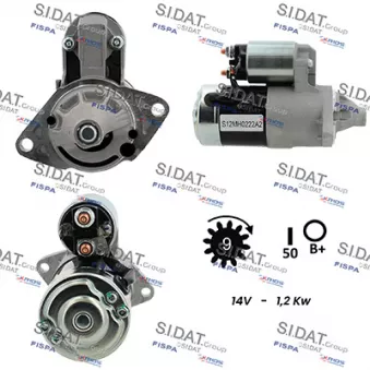 Démarreur SIDAT OEM M1T72483ZC