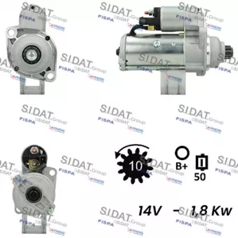Démarreur SIDAT OEM 02A911023R