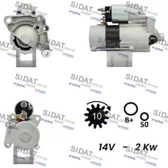 Démarreur SIDAT OEM 8200225336