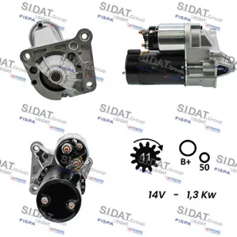 Démarreur SIDAT S12VA0152