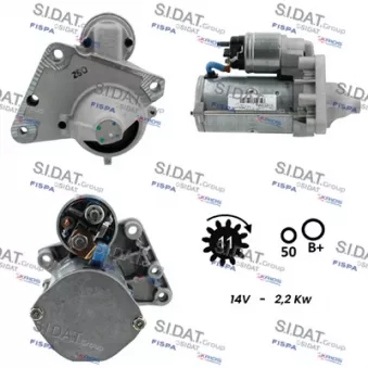 Démarreur SIDAT OEM 5802AE