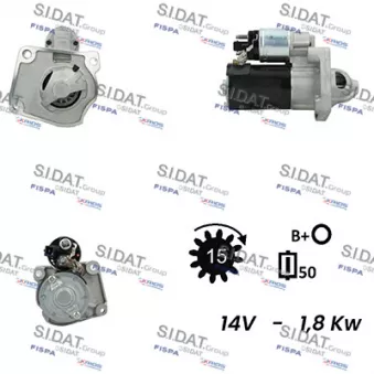Démarreur SIDAT OEM 1628564780