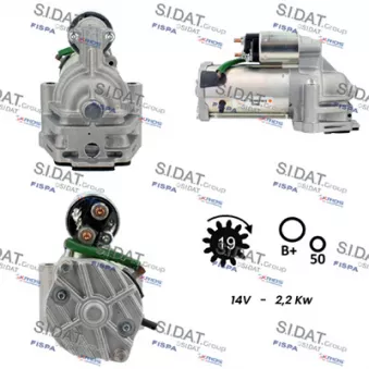 Démarreur SIDAT OEM XS7U11000AE