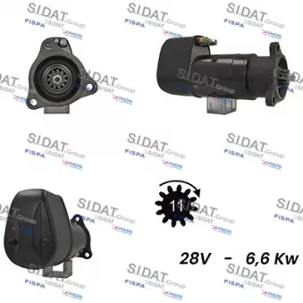 SIDAT S24BH0043A2 - Démarreur