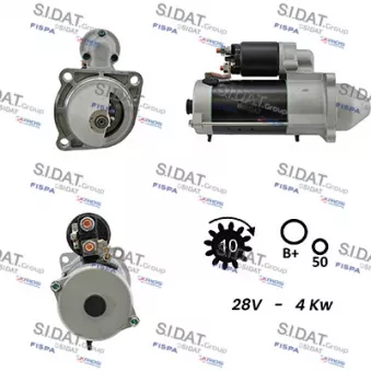 Démarreur SIDAT S24BH0081A2