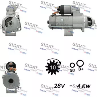 Démarreur SIDAT OEM 1387383