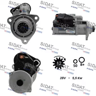 Démarreur SIDAT S24BH0116