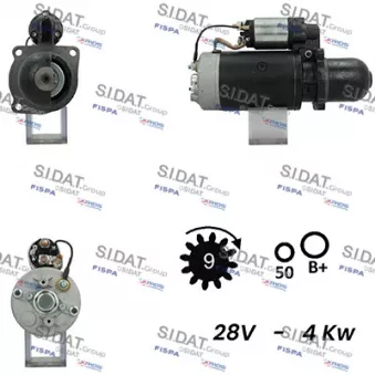 SIDAT S24BH0121A2 - Démarreur