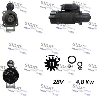 SIDAT S24BH0152A2 - Démarreur