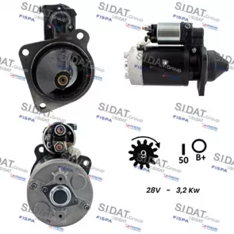 Démarreur SIDAT S24BH0157A2