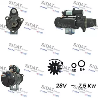 SIDAT S24DR0088A2 - Démarreur