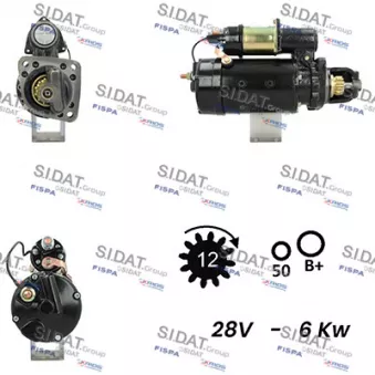 SIDAT S24DR0090A2 - Démarreur