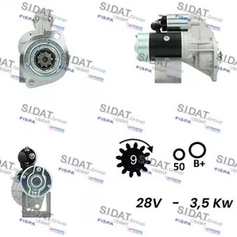 Démarreur SIDAT OEM S25120A