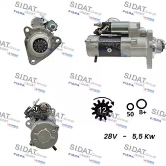 SIDAT S24MH0047 - Démarreur