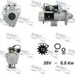 SIDAT S24MH0109 - Démarreur