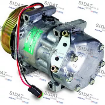 Compresseur, climatisation FISPA 1.1217 pour SCANIA 4 - series 124 C/360 - 360cv