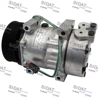 Compresseur, climatisation FISPA 1.1438A pour SCANIA P,G,R,T - series P 500, R 500 - 500cv