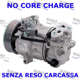 Compresseur, climatisation FISPA 1.1510R pour RENAULT SCENIC 1.2 TCe 115 - 115cv
