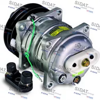Compresseur, climatisation FISPA 1.2015 pour MAN F2000 19,233 FK, FK-L, CNG - 231cv
