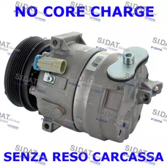 FISPA 1.4075R - Compresseur, climatisation
