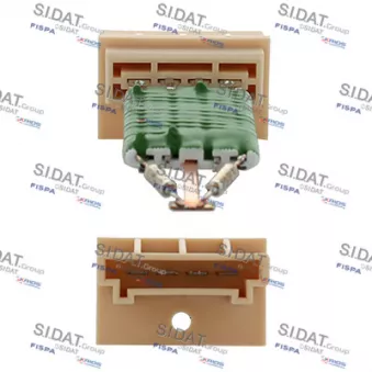 Résistance, pulseur d'air habitacle FISPA 10.9137