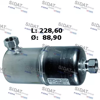 Filtre déshydratant, climatisation FISPA OEM 500759D1 Filtre déshydratant, climatisation FISPA OEM 500759D1