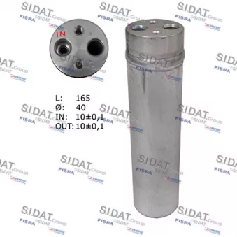 Filtre déshydratant, climatisation FISPA OEM HDD230