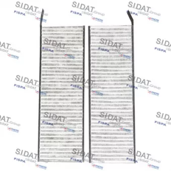 Filtre, air de l'habitacle FISPA 201-2