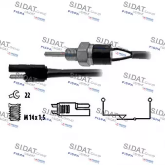 Contacteur, feu de recul FISPA OEM 4418600