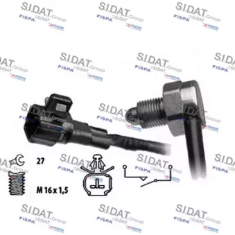 Contacteur, feu de recul FISPA OEM 8454052030 Contacteur, feu de recul FISPA OEM 8454052030