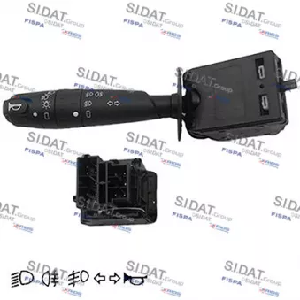 Commutateur de colonne de direction FISPA 430035 pour OPEL MOVANO Electric - 27cv