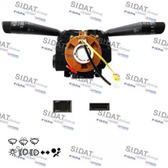 Commutateur de colonne de direction FISPA OEM 735504294