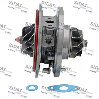 Groupe carter, turbocompresseur FISPA OEM 1441100Q1K