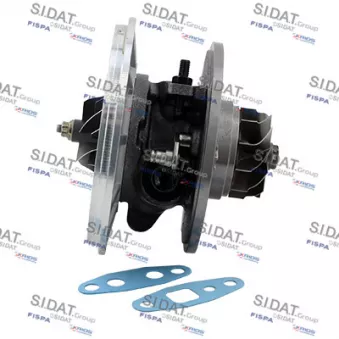 Groupe carter, turbocompresseur FISPA OEM 1720130010