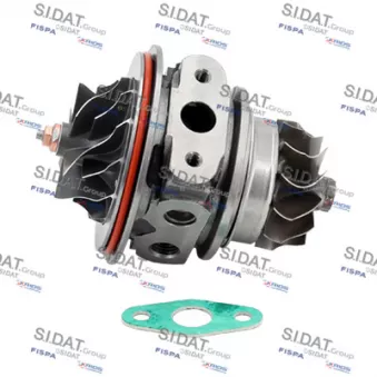 Groupe carter, turbocompresseur FISPA OEM 8601693