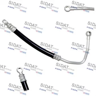 Conduite d'huile, compresseur FISPA 47.2030