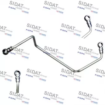 Conduite d'huile, compresseur FISPA OEM 11657804906