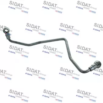 Conduite d'huile, compresseur FISPA OEM 0375R4