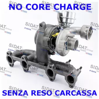 Turbocompresseur, suralimentation FISPA OEM 038253010PX