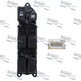 Interrupteur, lève-vitre avant gauche FISPA 5.145432A2